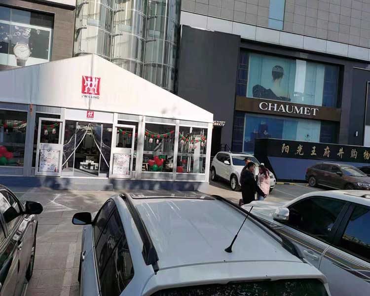 晉安利篷房廠家分析，大型戶外篷房有著這些優(yōu)點你知道嗎？