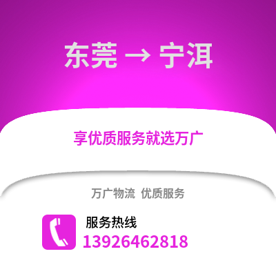 東莞到寧洱物流專線_東莞到寧洱貨運(yùn)專線公司